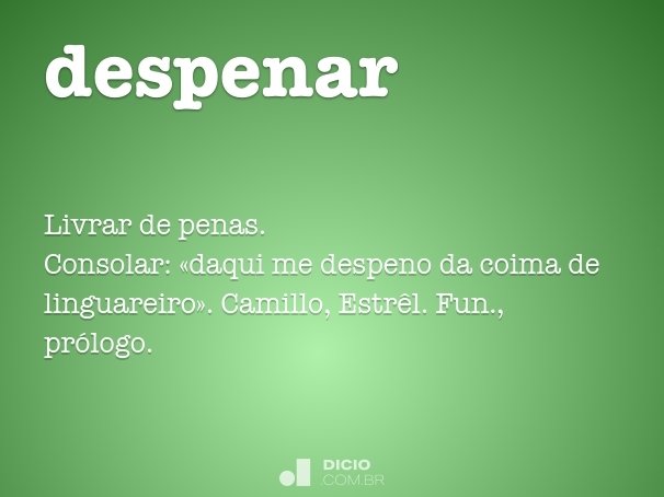 Despachar - Dicio, Dicionário Online de Português