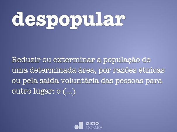 despopular