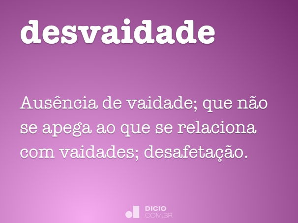 desvaidade