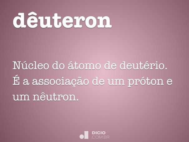 dêuteron