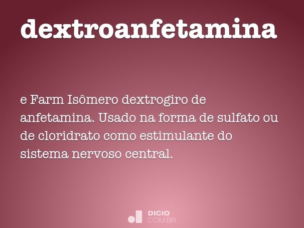 dextroanfetamina