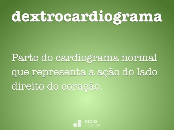 dextrocardiograma