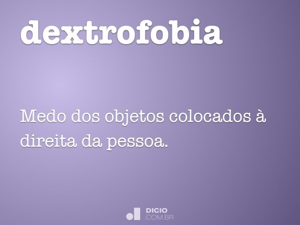 dextrofobia