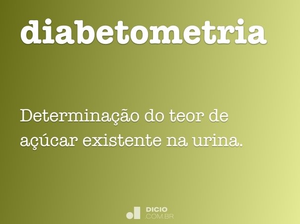 diabetometria