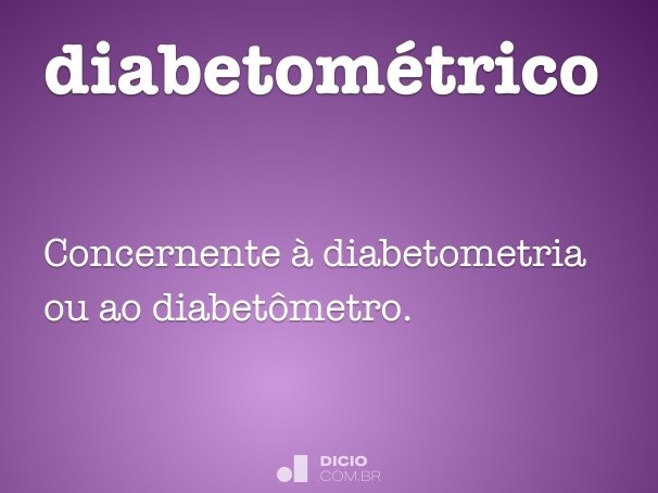 diabetométrico
