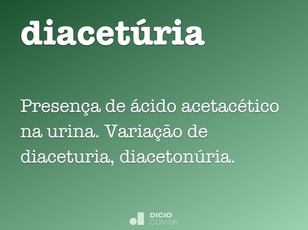 diacetúria