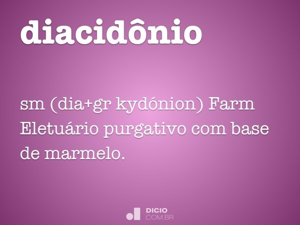 diacidônio