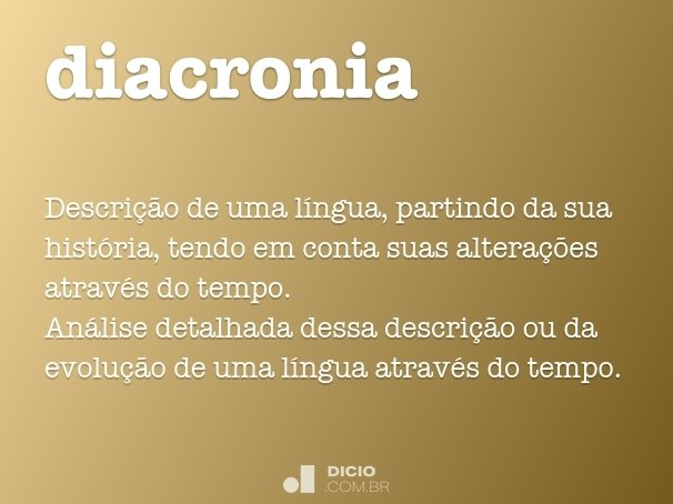 diacronia