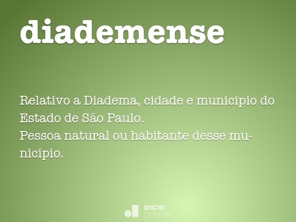 diademense