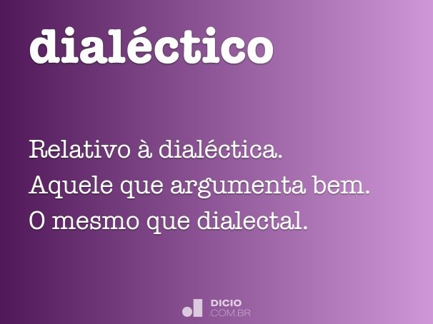 dialéctico
