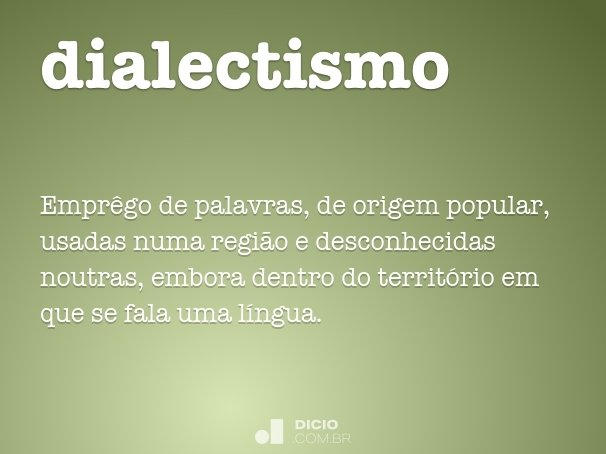dialectismo