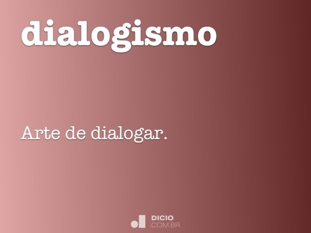dialogismo