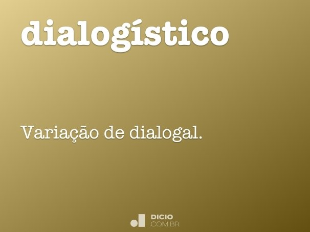dialogístico