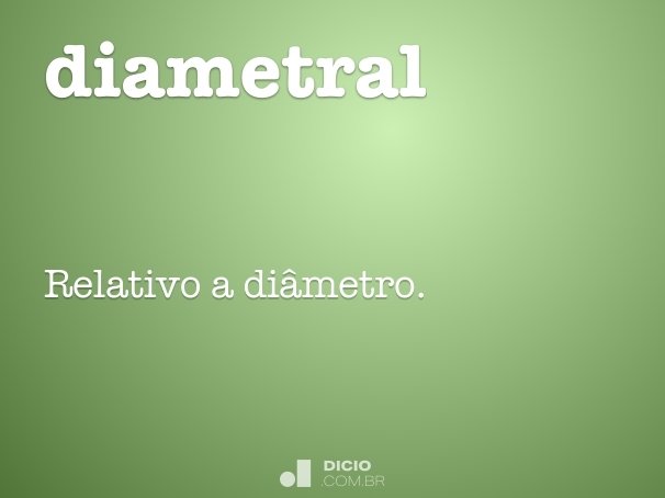 diametral