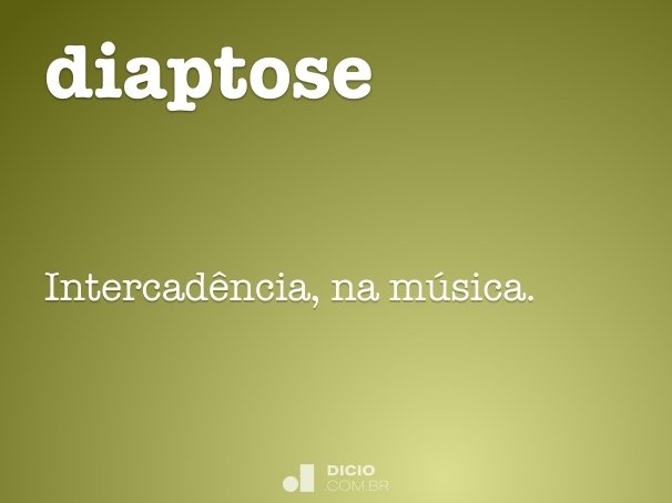 diaptose