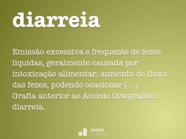 diarreia