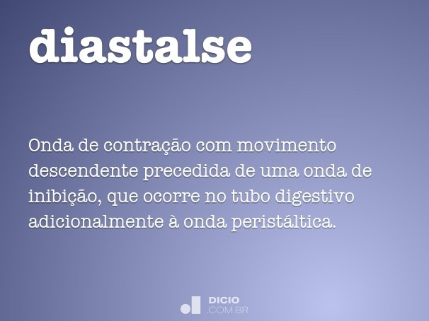 diastalse