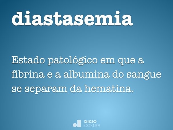 diastasemia