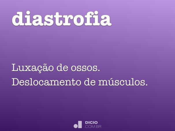 diastrofia