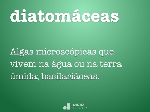 diatomáceas
