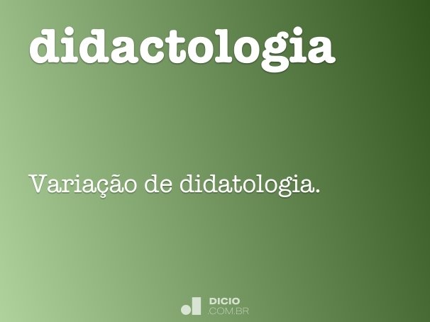 didactologia