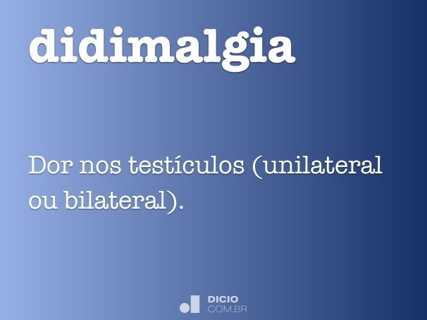 didimalgia