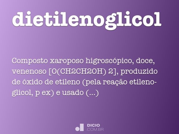 dietilenoglicol