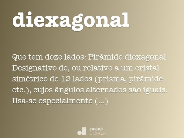 diexagonal