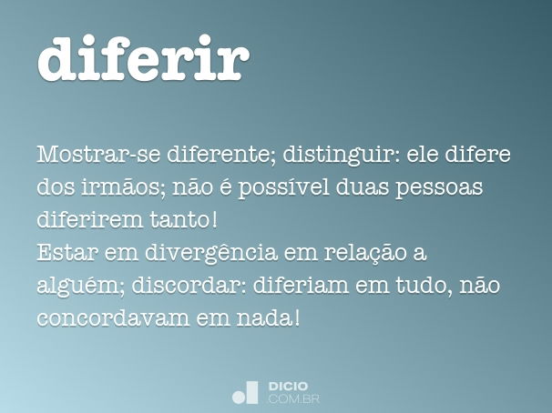 diferir