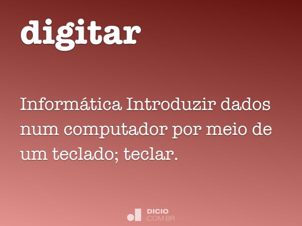 digitar