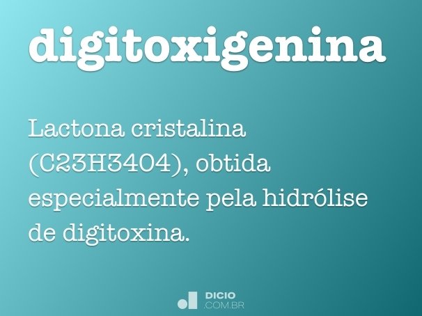 digitoxigenina