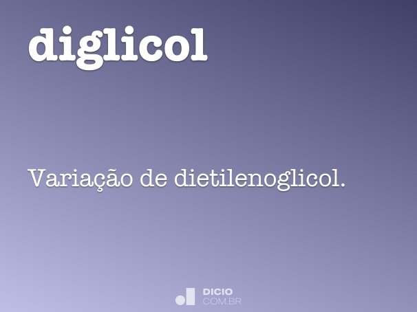 diglicol
