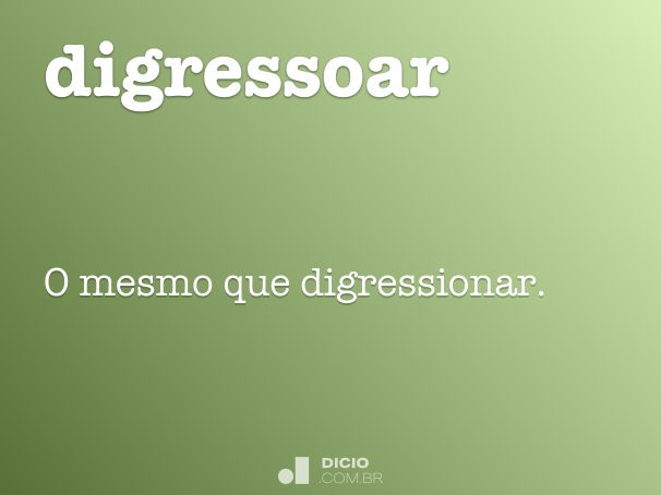 digressoar