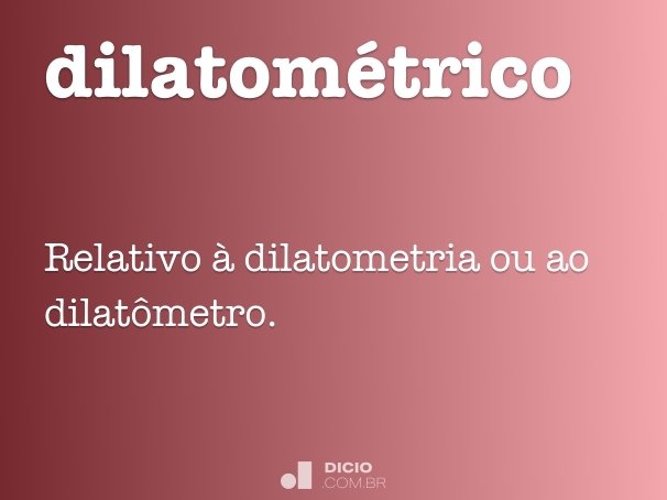 dilatométrico