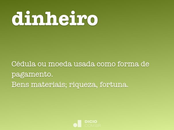 dinheiro