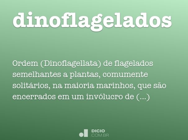 dinoflagelados