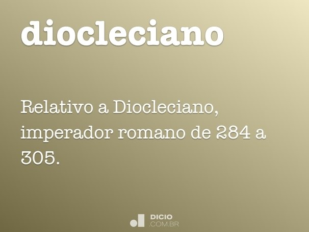 diocleciano