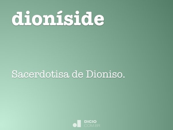 dioníside