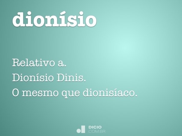 dionísio