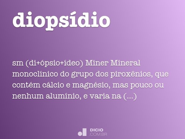 diopsídio