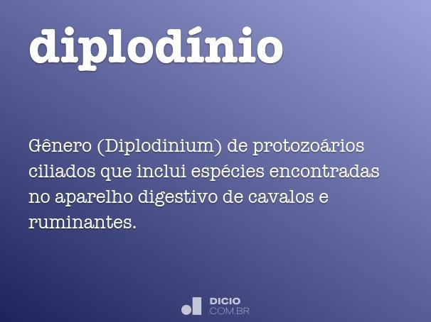 diplodínio