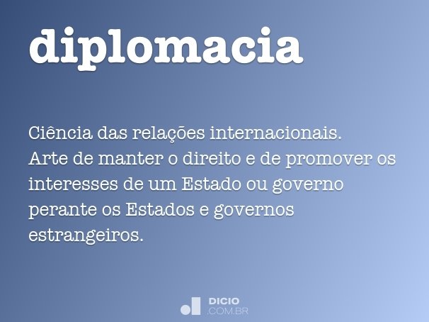diplomacia
