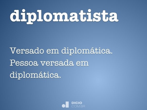 diplomatista