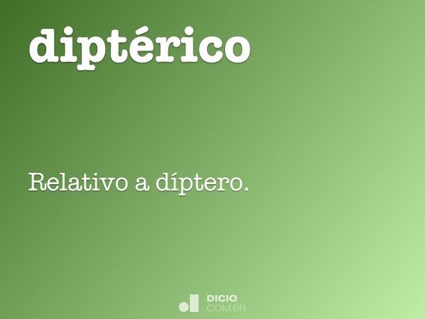 diptérico