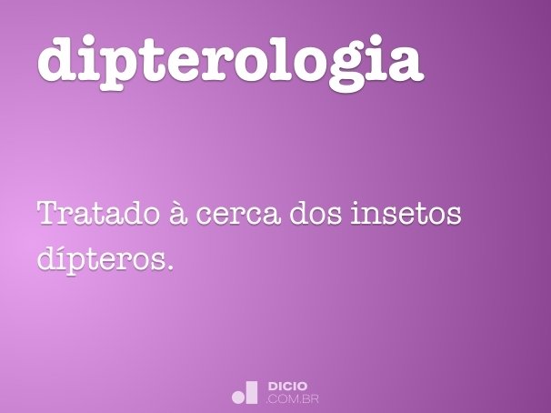 dipterologia