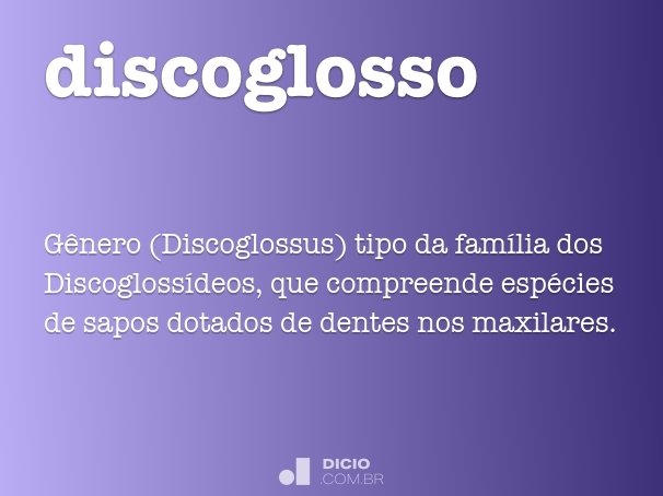 discoglosso