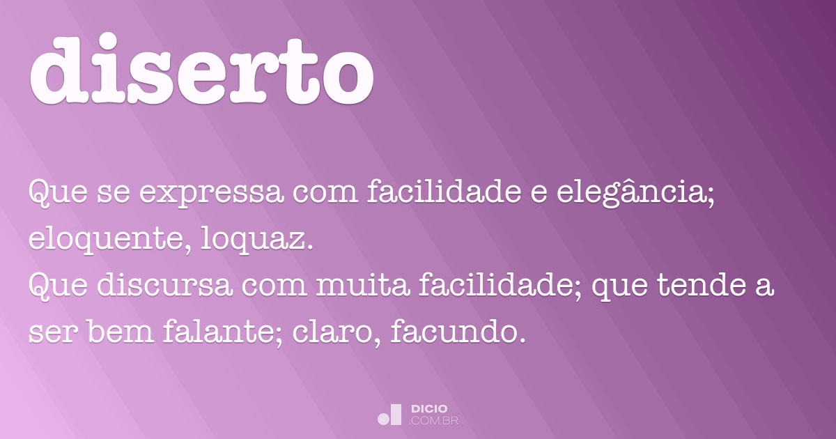 Eloquente - Dicio, Dicionário Online de Português