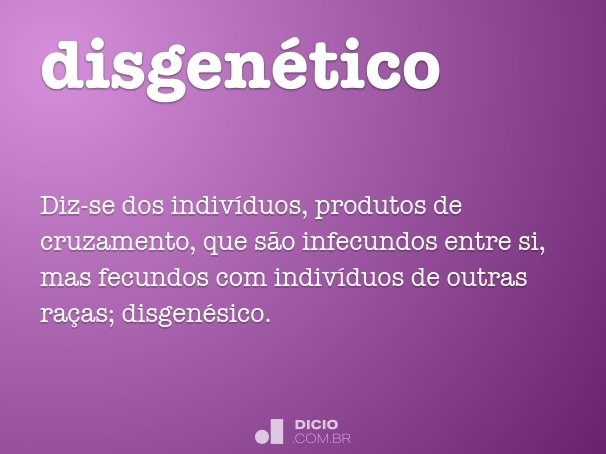 disgenético