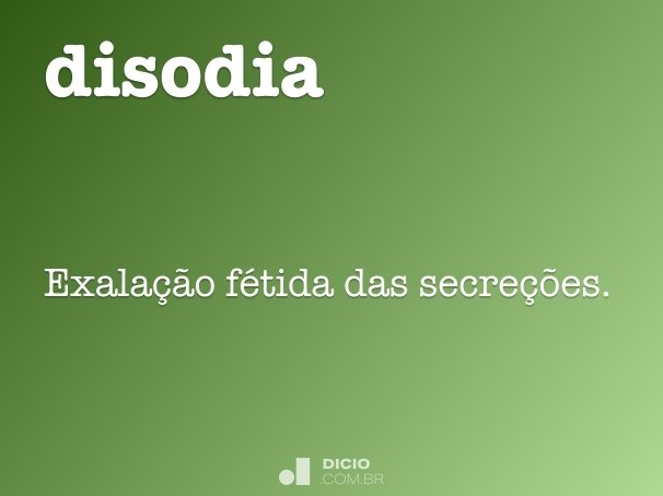 disodia