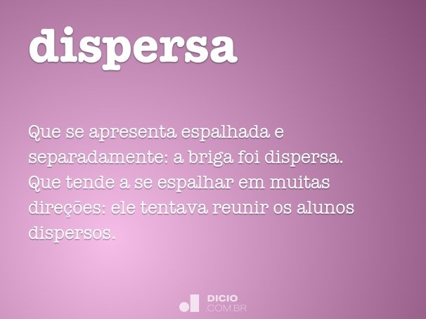 dispersa
